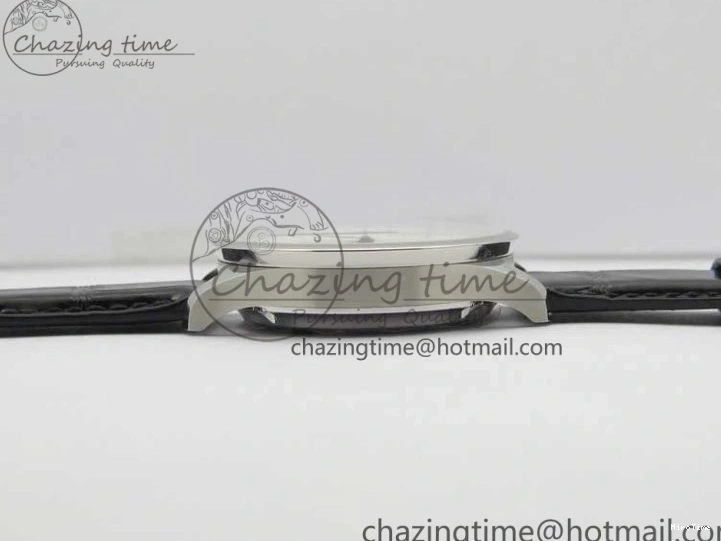 MIROTIME 0325 WeatherProof Portugieser Chronograph Edition “150 Years” IW371602 ZF 1:1 Best Edition White Dial on Black Leather Strap A7750 (Slim Movement) 7120